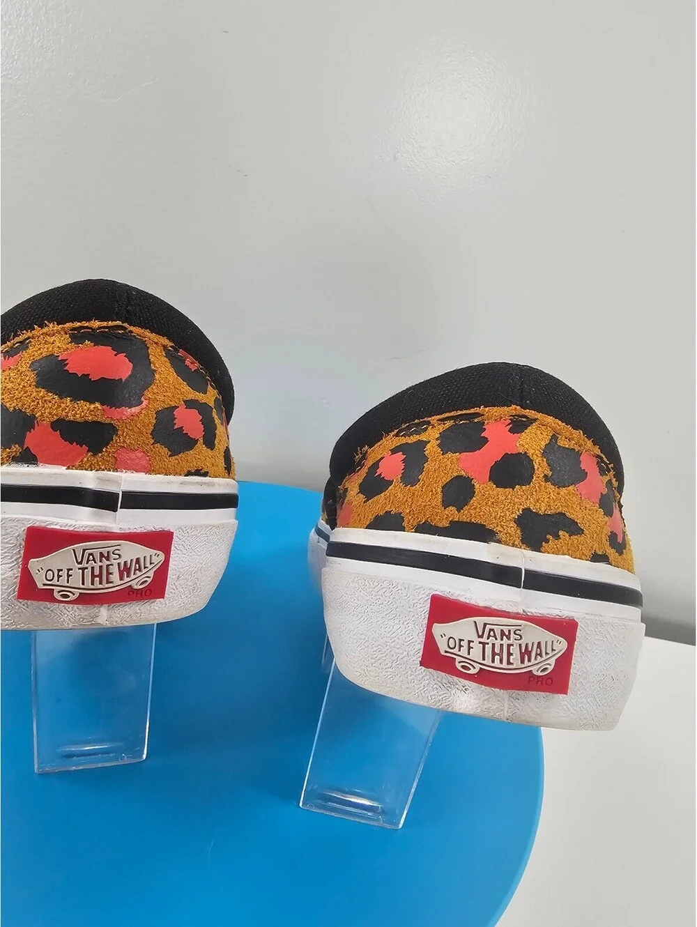 Vans Classic Slip-On Leopard Print Shoes